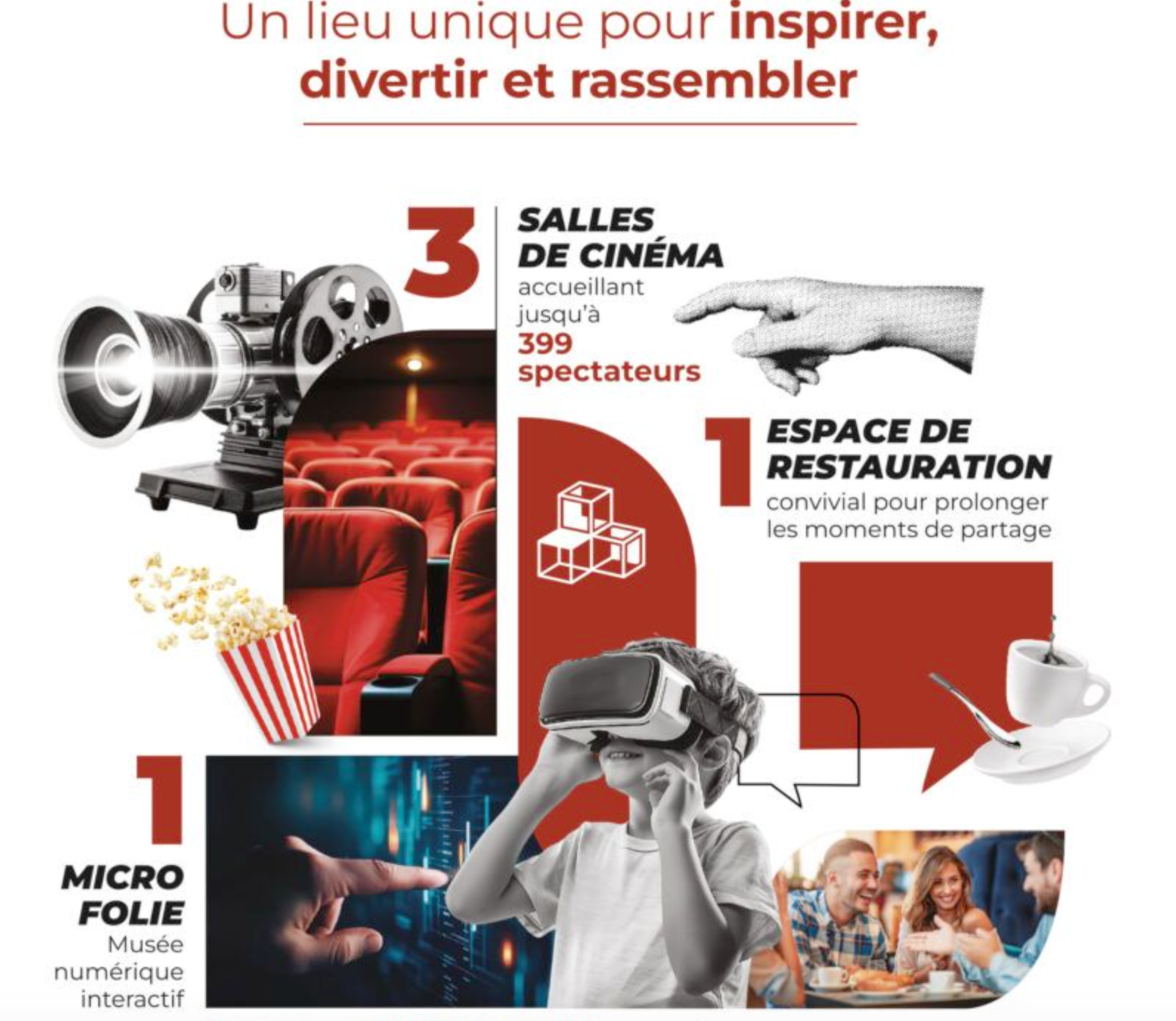 Espace culturel Le 78 à Savigny-sur-Orge, nouveau complexe cinéma et musée numérique