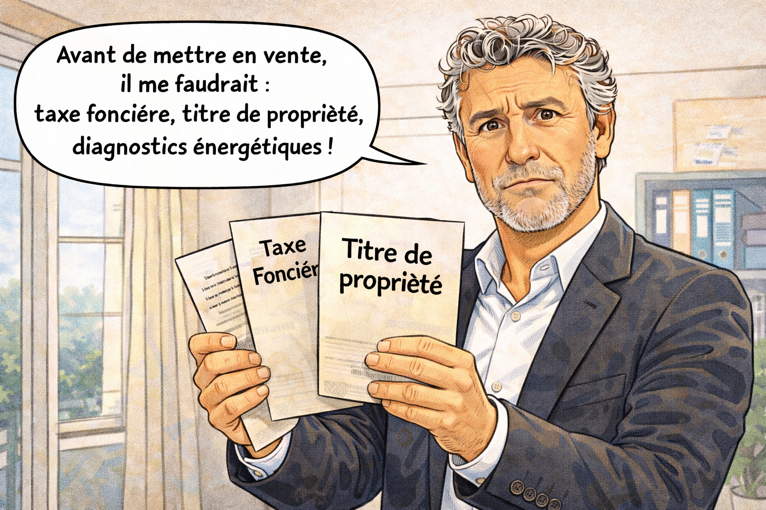 Documents à réunir avant de mettre en vente à Savigny-sur-Orge